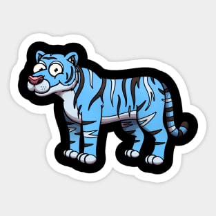 Cute Water Tiger Sticker